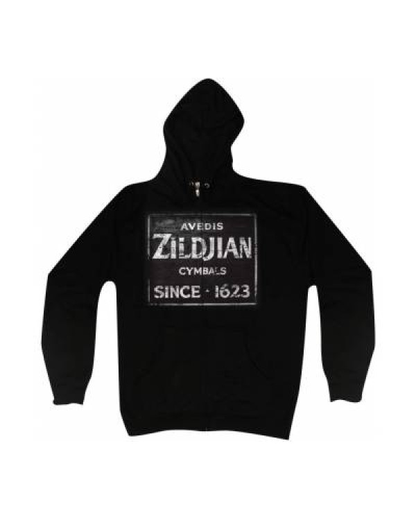 ZILDJIAN QUINCY VINTAGE SIGN ZIP HOODIE XL Толстовка