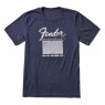 FENDER T-SHIRT DELUXE REVERB BLUE L Футболка
