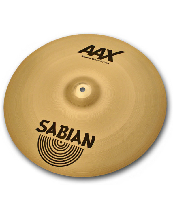 SABIAN 17" AAX Studio Crash (Brilliant)