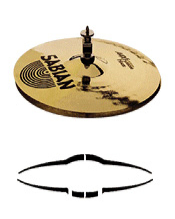 Тарілка для ударних SABIAN AAX Fusion Hats 13