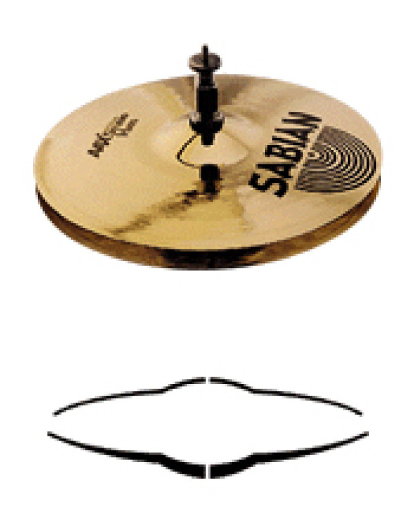 Тарілка для ударних SABIAN AAX Studio Hats 13