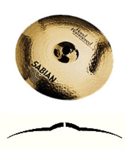 Тарілка для ударних SABIAN HH Raw Bell Dry Ride 21-foto2