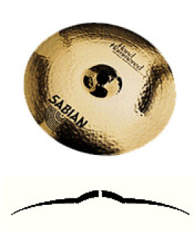 Тарілка для ударних SABIAN HH Raw Bell Dry Ride 21-foto2