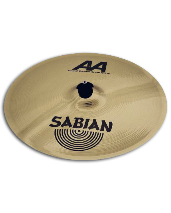 SABIAN 16" AA Sound Control Crash (Brilliant)