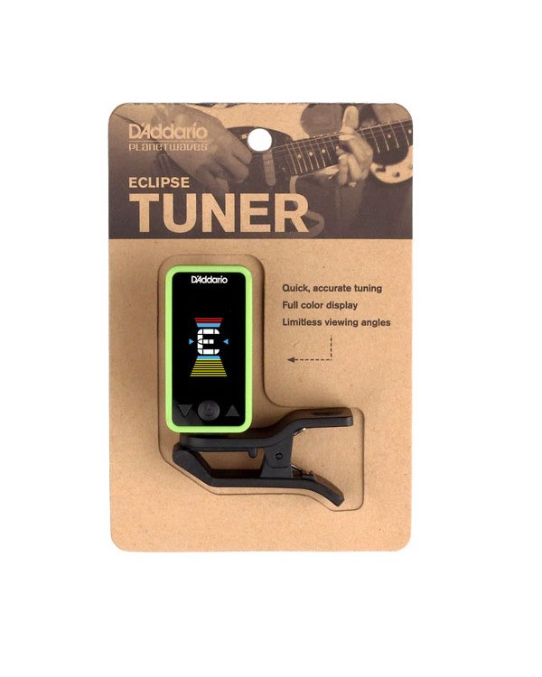 Тюнер-прищіпка D'ADDARIO PW-CT-17GN Eclipse Tuner