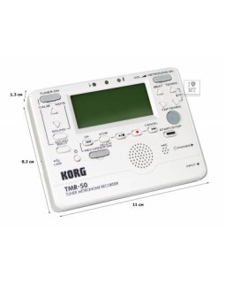 KORG TMR 50 PW Тюнер-метроном-foto2