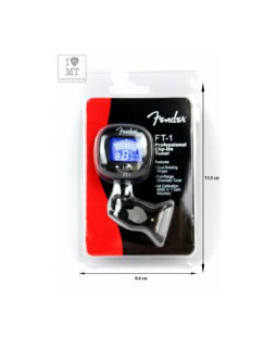 FENDER FT-1 PRO CLIP-ON TUNER BLACK Тюнер-foto9