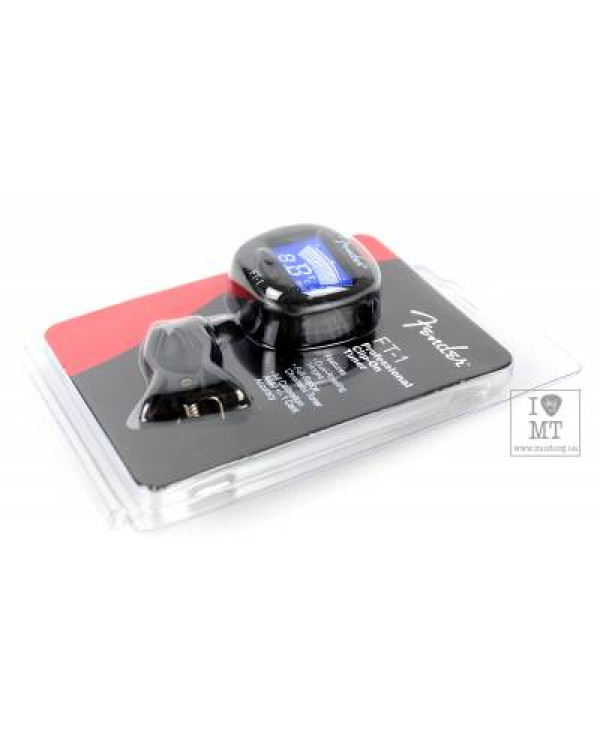 FENDER FT-1 PRO CLIP-ON TUNER BLACK Тюнер