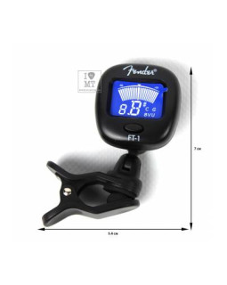 FENDER FT-1 PRO CLIP-ON TUNER BLACK Тюнер-foto2