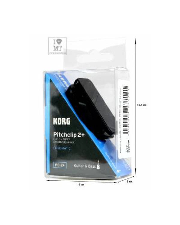 KORG PITCHCLIP2+ PC2 Тюнер