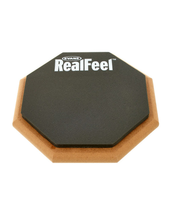 EVANS RF6D 6" REAL FEEL 2-SIDED PAD