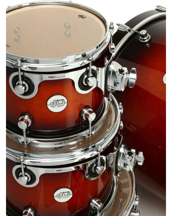 DW Design Series 5-Piece Shell Pack (Tobacco Burst)