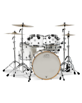 DW Design Series 5-Piece Shell Pack (Gloss White)