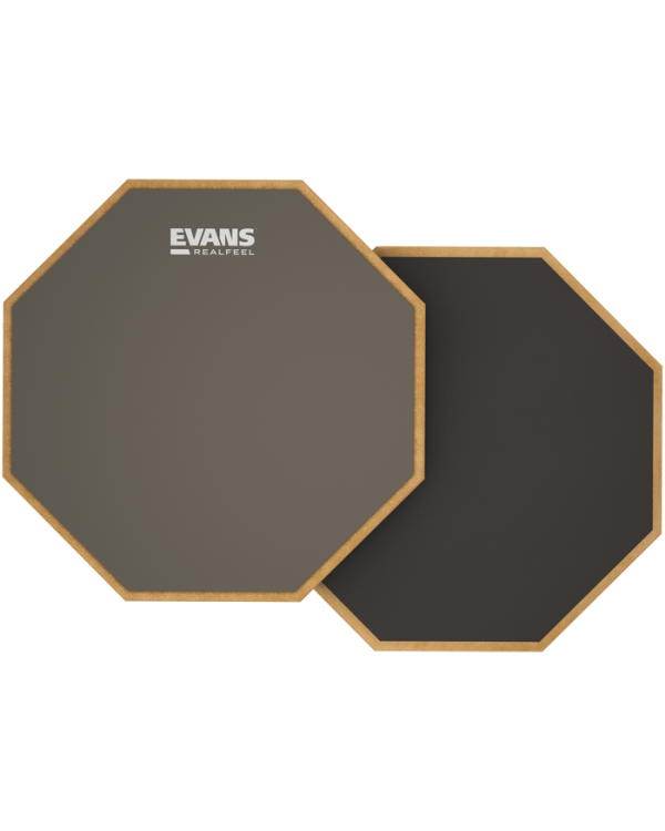 EVANS RF12D 12" REAL FEEL 2-SIDED PAD