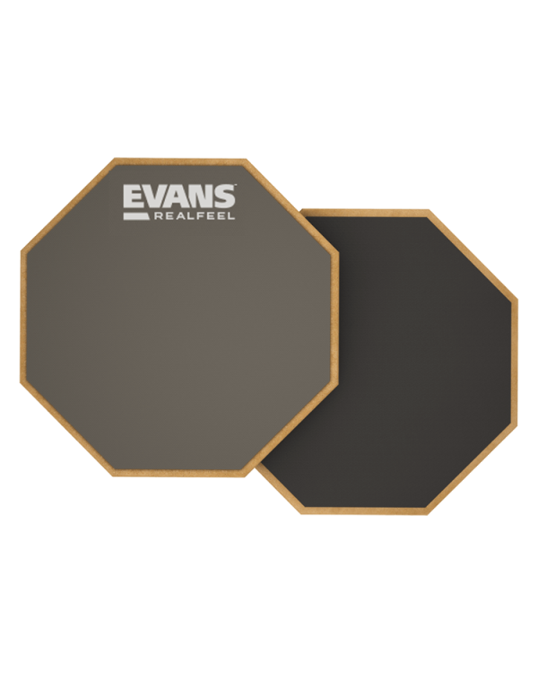 EVANS RF6D 6" REAL FEEL 2-SIDED PAD