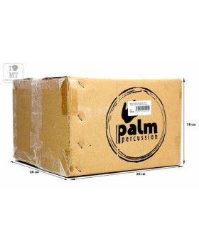 PALM PERCUSSION METAL TONGUE DRUM 9 LEAFS BLACK DOFF Глюкофон-foto9
