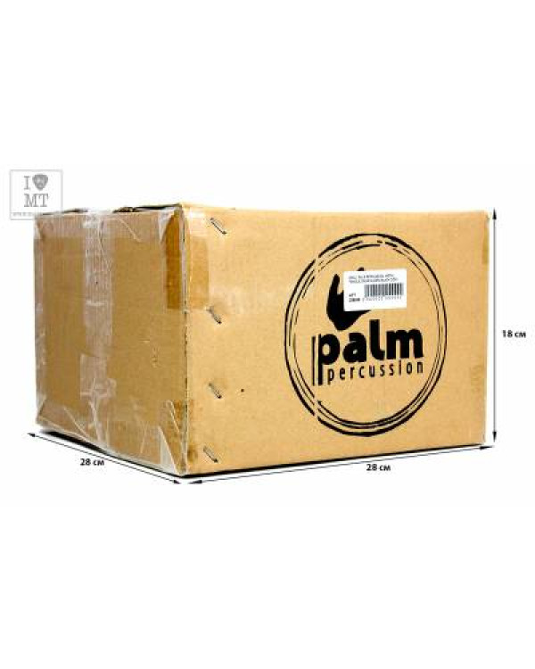 PALM PERCUSSION METAL TONGUE DRUM 9 LEAFS BLACK DOFF Глюкофон