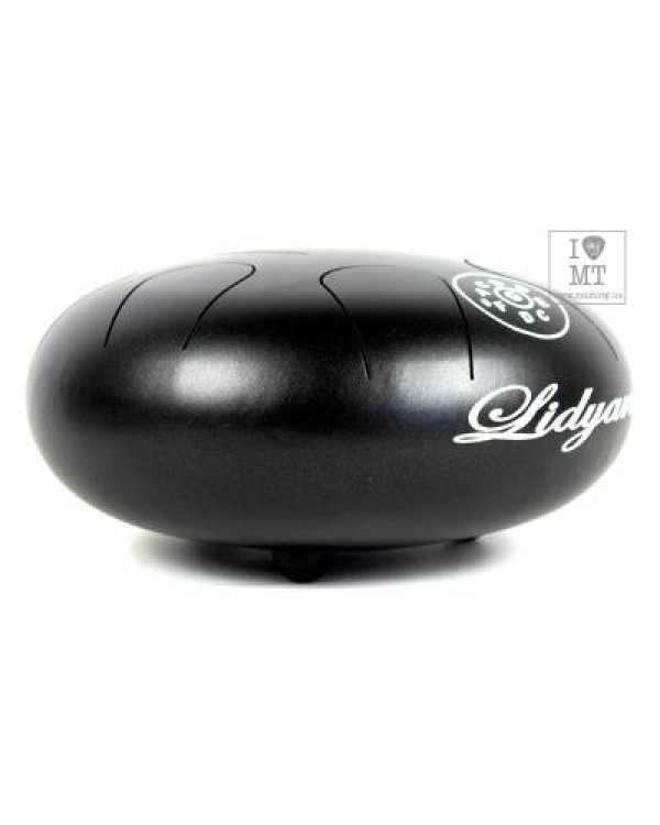 PALM PERCUSSION METAL TONGUE DRUM 9 LEAFS BLACK DOFF Глюкофон