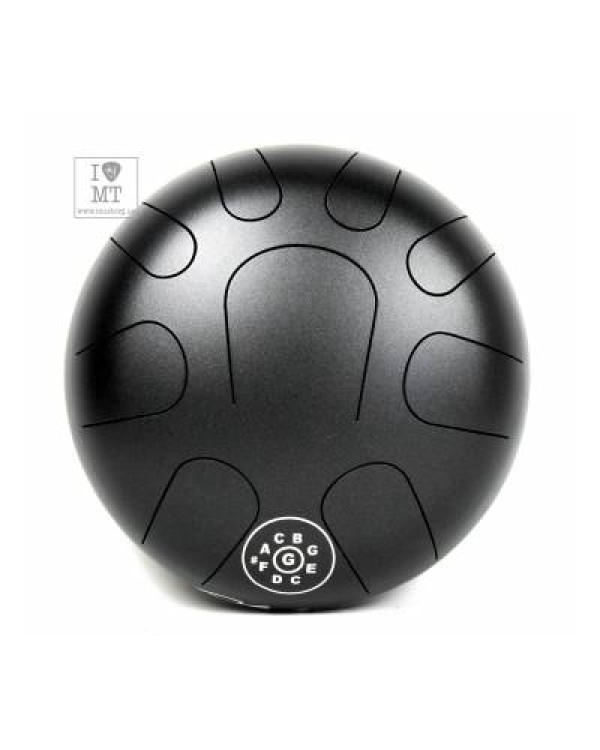 PALM PERCUSSION METAL TONGUE DRUM 9 LEAFS BLACK DOFF Глюкофон