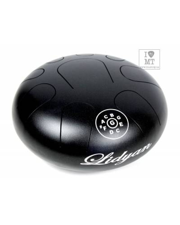PALM PERCUSSION METAL TONGUE DRUM 9 LEAFS BLACK DOFF Глюкофон