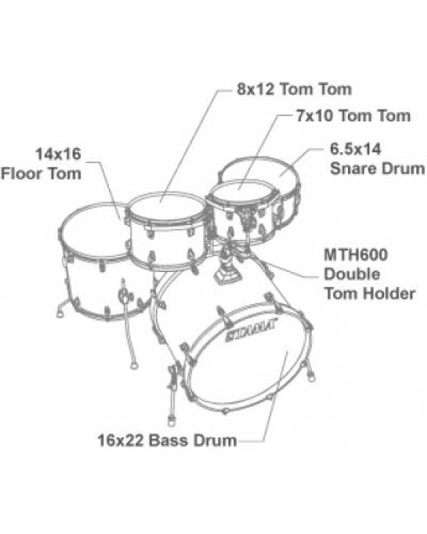 TAMA CL52KRS BAB Ударна установка