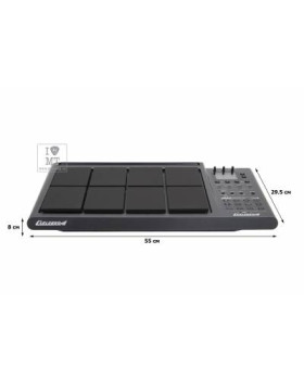 CARLSBRO OKTO-A PERCUSSION PAD Перкусійний модуль-foto2