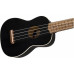 FENDER UKULELE VENICE SOPRANO BLACK WN Укулеле