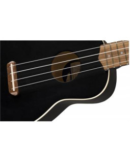 FENDER UKULELE VENICE SOPRANO BLACK WN Укулеле-foto5