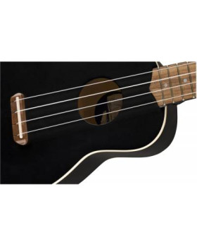 FENDER UKULELE VENICE SOPRANO BLACK WN Укулеле-foto5