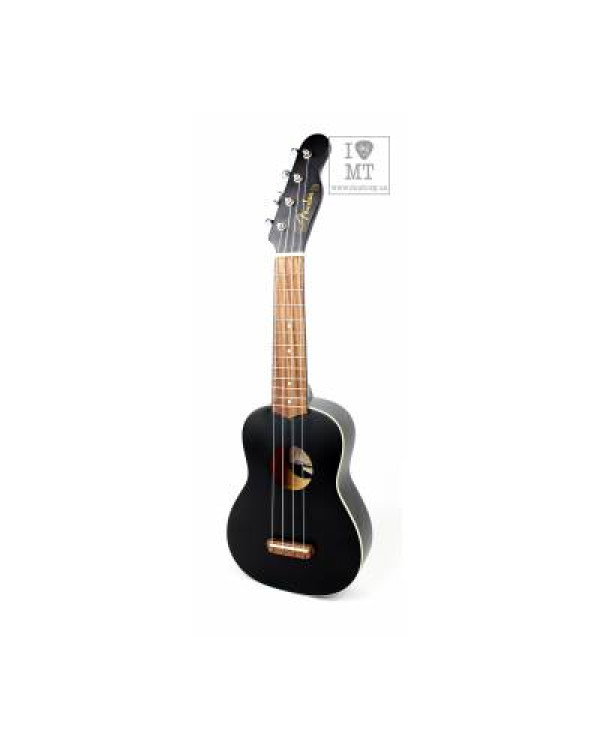FENDER UKULELE VENICE SOPRANO BLACK WN Укулеле