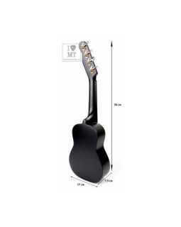 FENDER UKULELE VENICE SOPRANO BLACK WN Укулеле-foto2