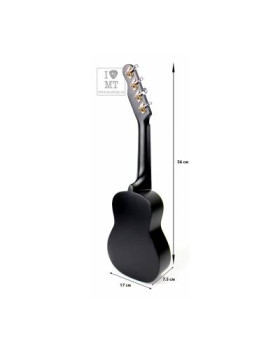 FENDER UKULELE VENICE SOPRANO BLACK WN Укулеле-foto2