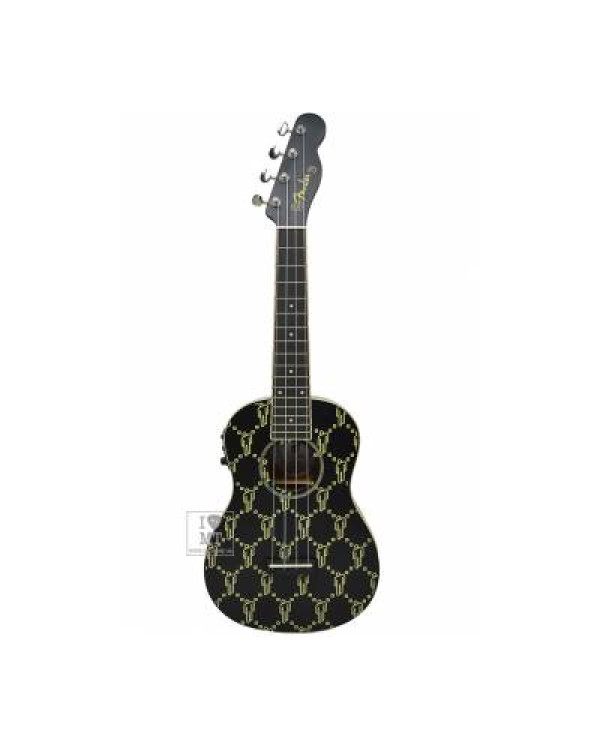 FENDER BILLIE EILISH UKULELE BLK WN Укулеле FENDER BILLIE EILISH UKULELE BLK WN Укулеле