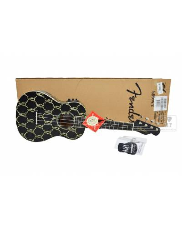 FENDER BILLIE EILISH UKULELE BLK WN Укулеле FENDER BILLIE EILISH UKULELE BLK WN Укулеле