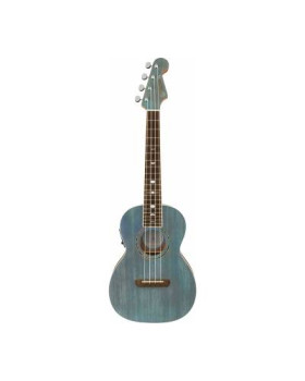 FENDER DHANI HARRISON UKULELE WN TURQUOISE Укулеле