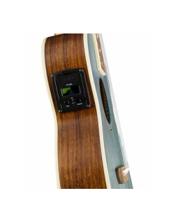 FENDER DHANI HARRISON UKULELE WN TURQUOISE Укулеле-foto5