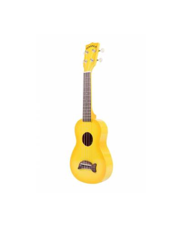 KALA MAKALA DOLPHIN YELLOW BURST UKULELE Укулеле