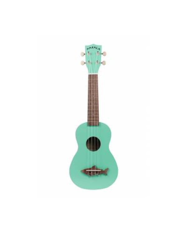 KALA MAKALA SHARK SOPRANO SURF GREEN UKULELE Укулеле