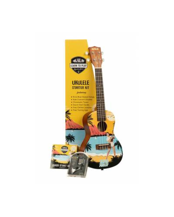KALA LEARN TO PLAY ELVIS BLUE HAWAII CONCERT UKULELE Укулеле KALA LEARN TO PLAY ELVIS BLUE HAWAII CONCERT UKULELE Укулеле