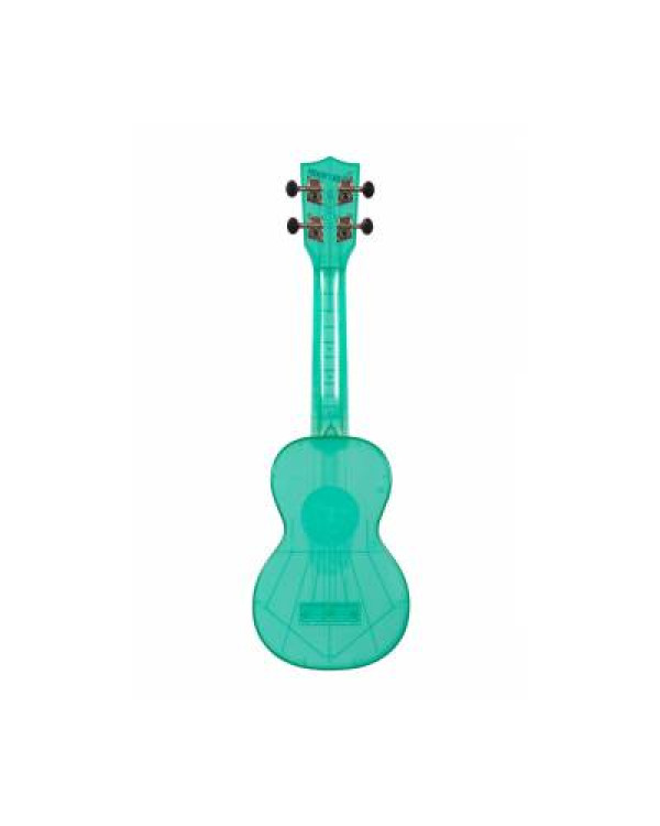 KALA WATERMAN FLUORESCENT BLUE SOPRANO UKULELE Укулеле