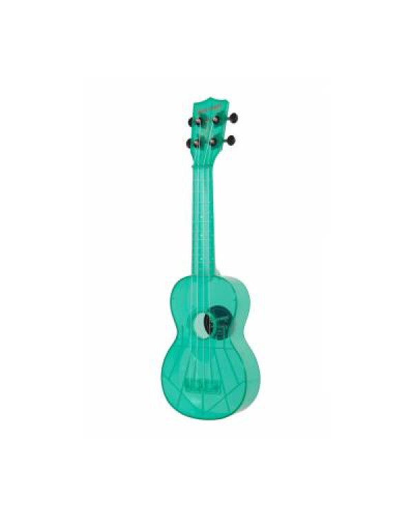 KALA WATERMAN FLUORESCENT BLUE SOPRANO UKULELE Укулеле