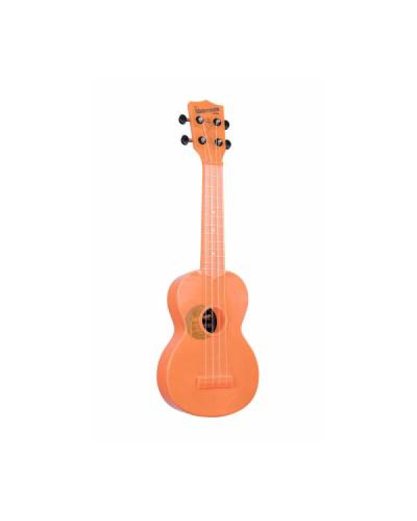 KALA WATERMAN FLUORESCENT ORANGE SOPRANO UKULELE Укулеле