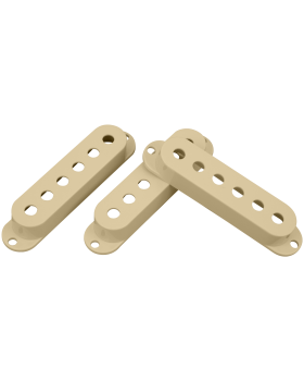 DIMARZIO DM2000CR VINTAGE STRAT PICKUP COVERS (Creme)