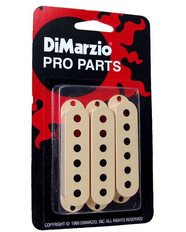 DIMARZIO DM2001 CR STRAT PICKUP COVERS (Creme)