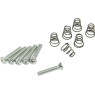 DIMARZIO FH1311 VINTAGE-STYLE SINGLE-COIL MOUNTING HARDWARE KIT (CHROME)