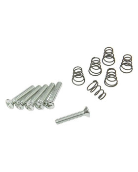 DIMARZIO FH1310 SINGLE-COIL MOUNTING HARDWARE KIT (CHROME)