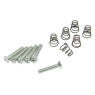DIMARZIO FH1310 SINGLE-COIL MOUNTING HARDWARE KIT (CHROME)