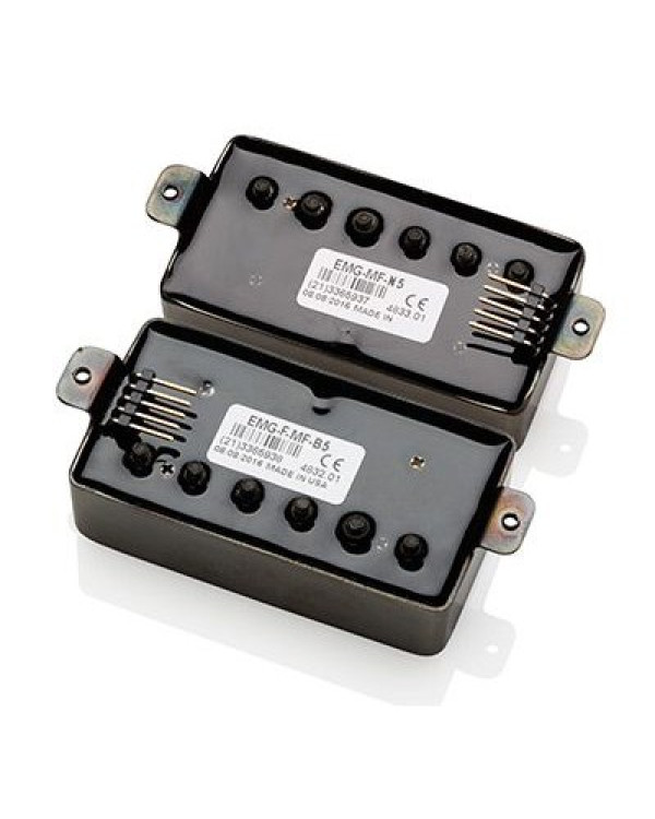 EMG F-MF SET Brushed Black Chrome - Іменний набір Marty Friedman (пасивний) для Floyd EMG F-MF SET Brushed Black Chrome - Іменний набір Marty Friedman (пасивний) для Floyd