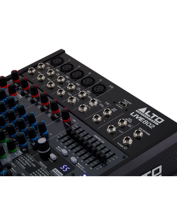 Мікшерний пульт ALTO PROFESSIONAL LIVE 802