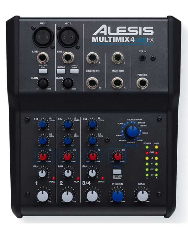 Мікшерний пульт ALESIS MULTIMIX 4 USB FX